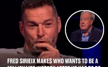 Fred Sirieix makes Who Wants to be a Millionaire history after he has to be given the answer to the first question