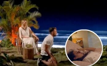 Viewers think 'greatest scene in history' has aired in 2025 as man watches his girlfriend with another bloke