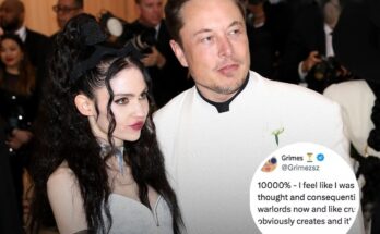 Grimes slams 'power hungry warlords' that enjoy 'panic and suffering' in tweet people speculate is about ex Elon Musk