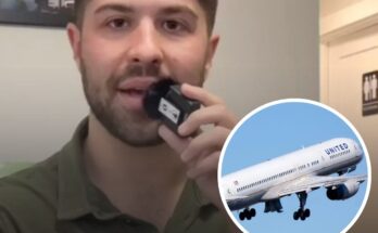 United Airlines passenger praised for savage comeback when woman refused to move after sitting in his seat