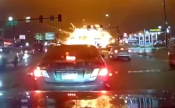 Harrowing new dash cam footage shows view of tragic Philadelphia plane crash that saw all on board killed