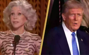 Jane Fonda savagely 'calls out Donald Trump' during SAG Life Achievement Award speech