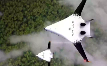 Radically designed new aircraft that 'blends' plane wings into body has been purchased by Canadian airline