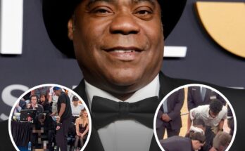 Actor Tracy Morgan removed in wheelchair after he's seen vomiting courtside at Knicks game