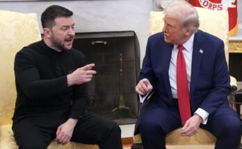 Presidents Trump and Zelenskyy issue statements following heated White House debate