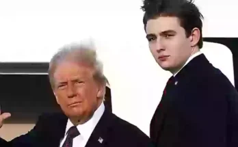 Donald Trump stunned at what Barron Trump did after his laptop was taken away