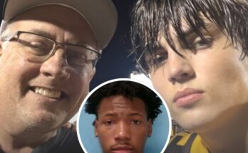 Father of teen stabbed to death at track meet breaks silence after being thrown out of press conference arranged by alleged killer's family