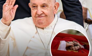 Vatican releases photos of Pope Francis in open casket as funeral date is confirmed