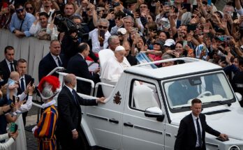 Pope Francis made a final public appearance the day before he passed away aged 88