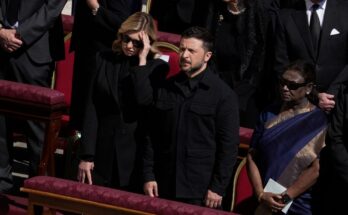 Once again, here's why Zelensky is not wearing a suit to The Pope's funeral as viewers brand him 'shameful'