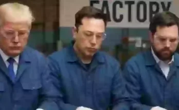 AI-generated meme mocking Donald Trump and Elon Musk working in factory goes viral in China amid trade war