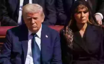 ‘Why’ Donald Trump wore blue suit at Pope’s funeral as he’s slammed for having ‘no respect’